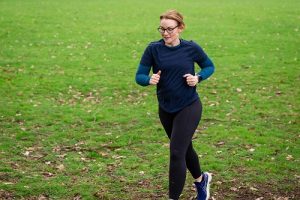 Laura Hampson running for Dementia Choir